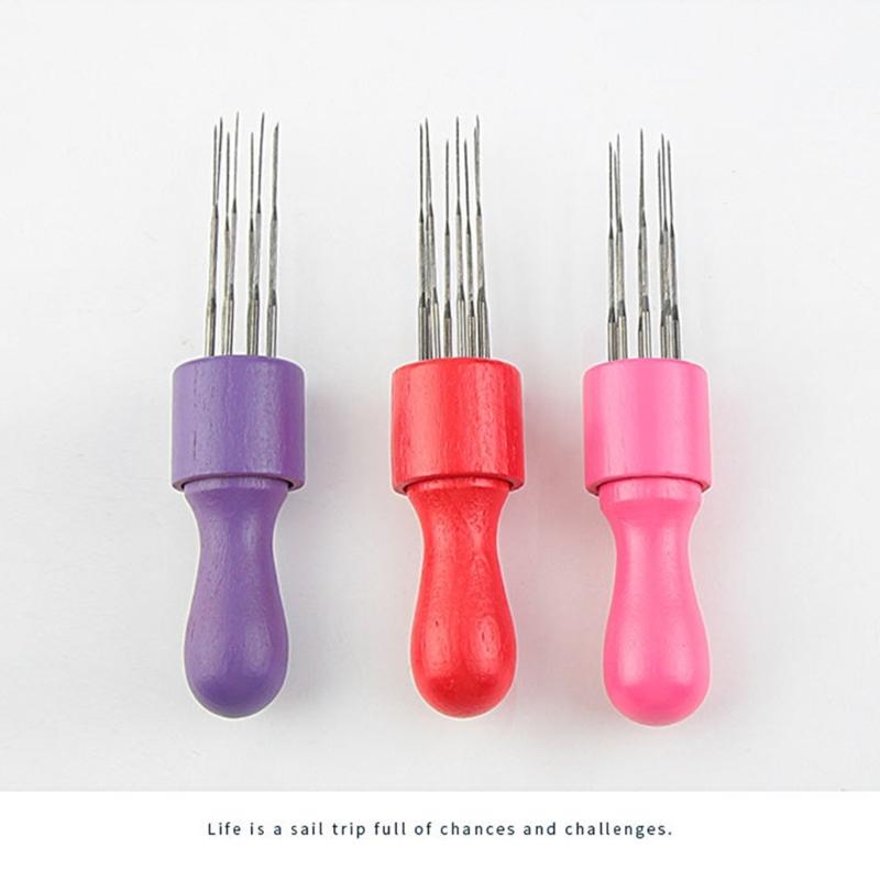 Wool Felt Pen with 8 Needle  Felting Tool Wool Felt Product Handmade Crafts Project Making Present Accessories