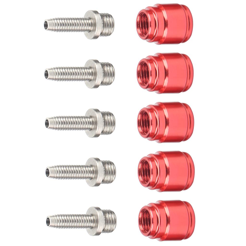 GUB Bike Disc Brake Aluminum Alloy Olive and Stainless Steel Connecting Insert for AD593