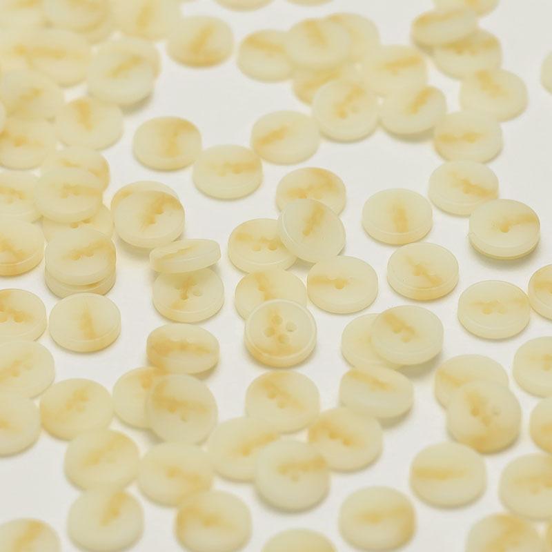 

Four-Eye Resin Button Knitted Cardigan Top Sleeve Collar Buttons Clothing Accessories Shirt Accessories Accessories Buttons 1 #[W2059 four-eye thin-edged beige] 11mm