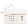 Tischtelefon Anrufer-ID Wandhalterung Minimalistisch Kabelgebundenes Haustelefon für Zuhause Hotel     Telefonleitung