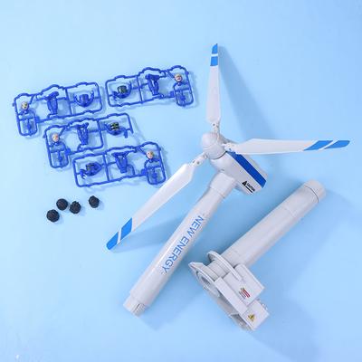 1 Conjunto Modelo de Turbina Eólica Modelo de Turbina Eólica Grande Brinquedo Moinho de Vento de Simulação Kit Científico Brinquedos Infantis
