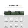 MANKER MC11 III Tactical Flashlight, 1400 Lumens Super Bright, 410m