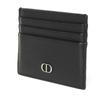 Used 10656 CD Icon Card Holder 2ESCH135CDI_H00N 7946 Current Icon Signature Grain Calfskin Pass Case/Business Card Logo