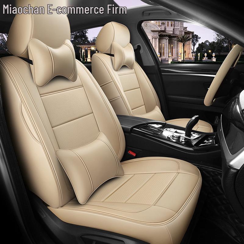 Originele Lederen Autostoelhoezen voor Diverse Modellen - Volledige Dekking Kussens