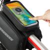 Multifunction Cycling Phone Front Frame Bag Waterproof Cycling Top Tube Bag  Road Bike Cycling