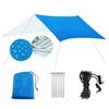 Outdoor Portables Beach Camping Tarps Set Multifunctional Footprint Awnings for Various Outdoor Event