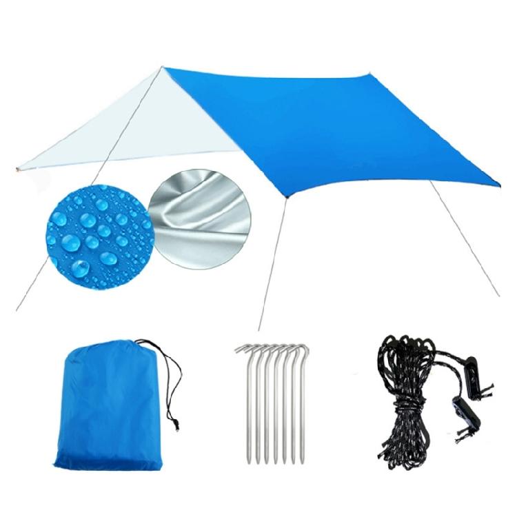 Outdoor Portables Beach Camping Tarps Set Multifunctional Footprint Awnings for Various Outdoor Event