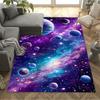 1 Stück Heimteppich Galaxie-Design für Bürodekoration Schlafzimmer Geschenk Wohnzimmer