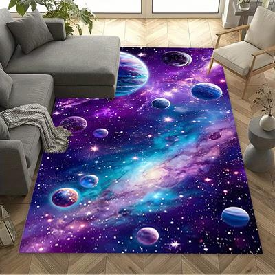 1 alfombra para el hogar diseño de galaxia para decoración de oficina dormitorio regalo sala de estar