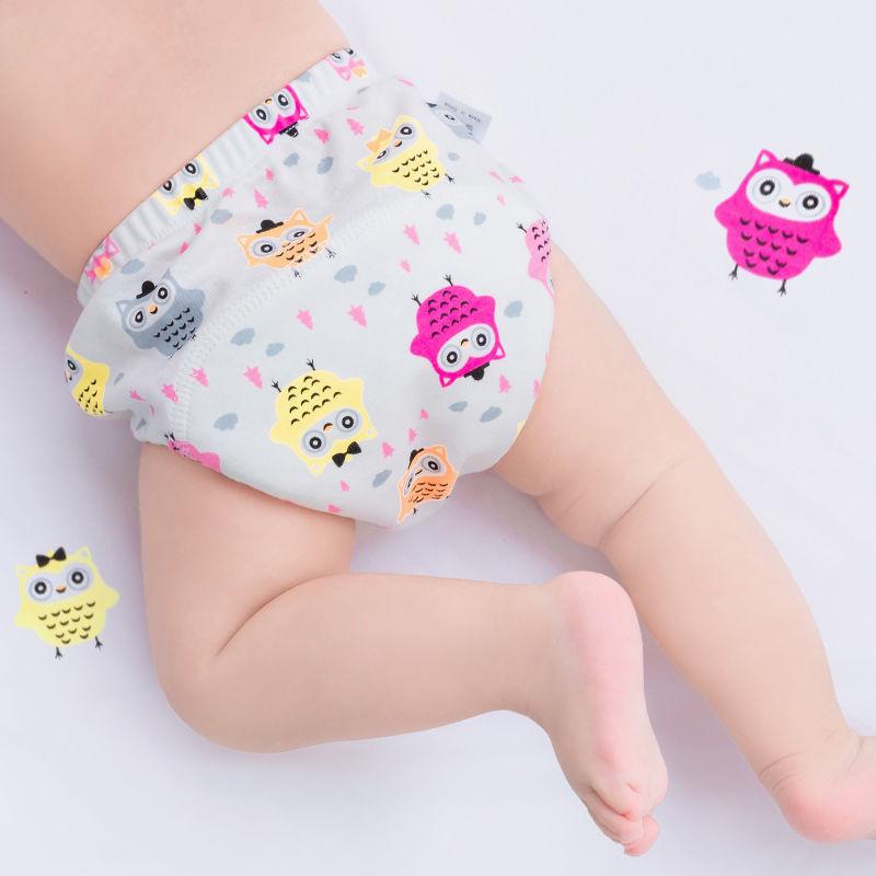 Auman Breathable Infant Training Pants: Waterproof, Urine-proof, Diaper Cover & Potty Trainer