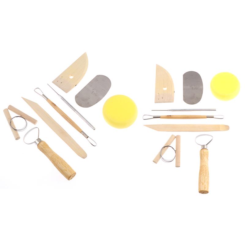 8Pcs/Set Pottery Diy Tool Clay Molding Ceramics Molding Tools Artwork Kit