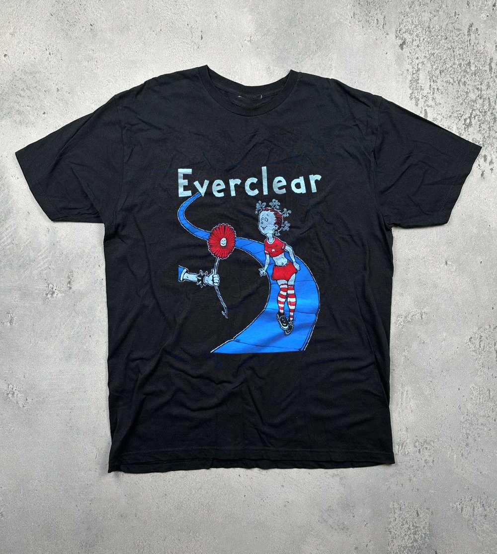 Rare Hot Everclear Band Music Lover Black S to 5XL Tee Shirt VK159 XXXXL