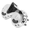 2PCS Car Horn 510Hz 115Db Silver Universal for All 12V Trucks RV Motorcycles UTV ATV