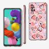 Gold Pink Rose Glitter Hearts Phone Case For Samsung A51 A71 A21S A12 A11 A31 A41 A03S A22 A13 A33 A73 A53 A52 A32 5G A23 Cover