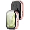 2in1 Case + Tempered Glass for Huawei Watch Fit 3, Rose Gold