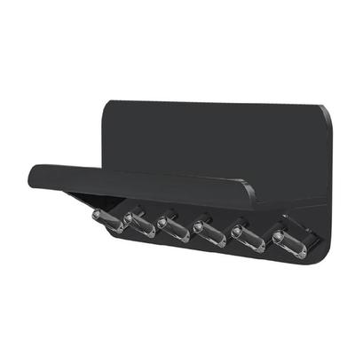 Hygroskopiebeständiges Modernes Schlüssel-Präsentationsregal Wandmontierte Aufbewahrungslösung für Kompakte Wohnräume