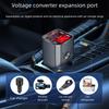 Car Inverter LED Display Fast Charging Power Adapter DC12V/24V to DC110V/220V Cigarette Lighter Socket for Car Truck Outdoor