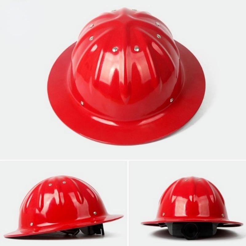 Aluminum Alloy Safety Helmet High Hardness Railway Metallurgy Mine Work Cap Lightweight Full Brim Construction Safety Helmet