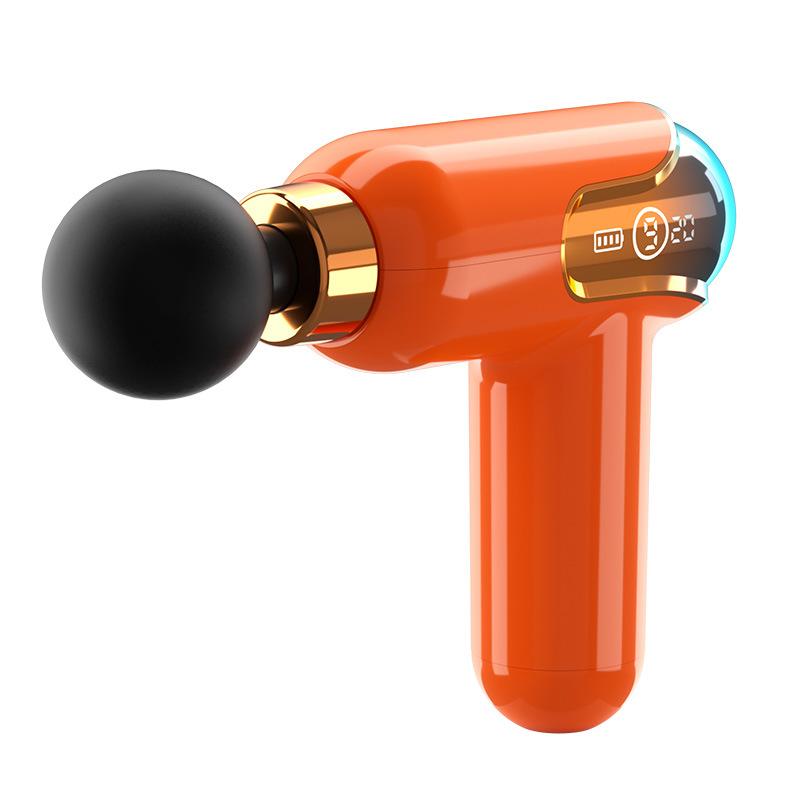 Masajator Compact Portabil Pistol Fascia Pistol de Masaj Percutant pentru Masajul Spatelui, Gâtului, Picioarelor și Taliei Masajator Muscular Profund pentru Bărbați și Femei