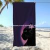 Panther Tropical Beach Towel Patterned Sunscreen And Windproof Suitable For Swimming Pool Camping Travel
