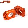Motorcycle CNC Rear Chain Axle Blocks For KTM 125 200 250 300 350 450 SX SX-F XC XC-F 2013 2014 2015 2016 2017 2018- JFG