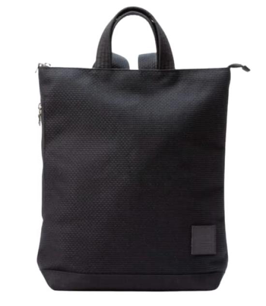 

Portside Backpack Black Mikawa Cotton Sashiko Woven Bag Tote Type Backpack [sasicco] [Traditional Backpack]