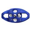 Stainless Flexible Active Pulley Sideplate Single Sheave Pulley 360degree Wwivel for Rock Climbing Hauling Gear 28KN