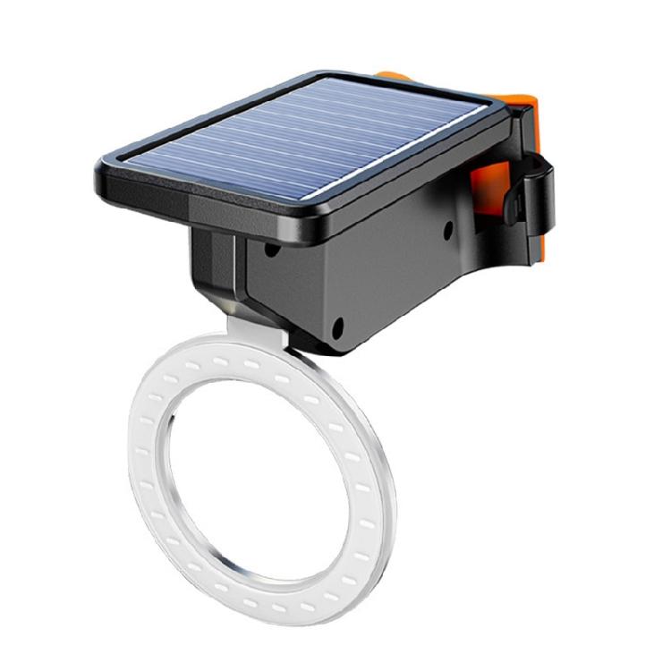 Cycling Safety Light 300 Lumen Solar Charging Bicycles Light With Durability ABS Housing For Most Conditions