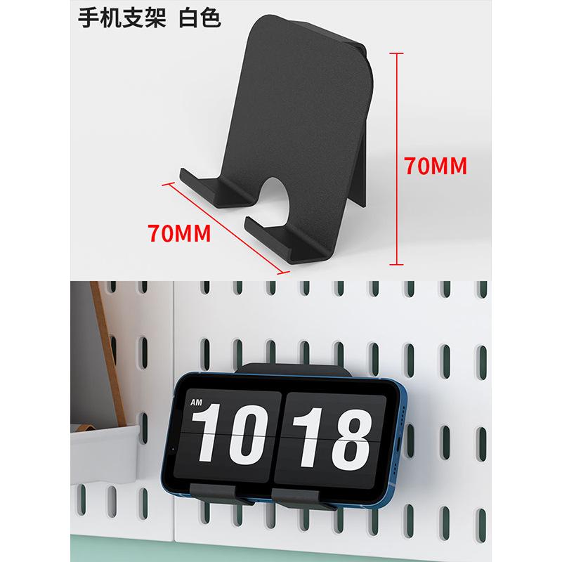 Tablero Perforado Organizador de Pared Para Sala de Juegos, Tableros Decorativos de Almacenamiento en Pared, Estante Organizador de Almacenamiento de Cocina, Accesorios para Tablero Perforado
