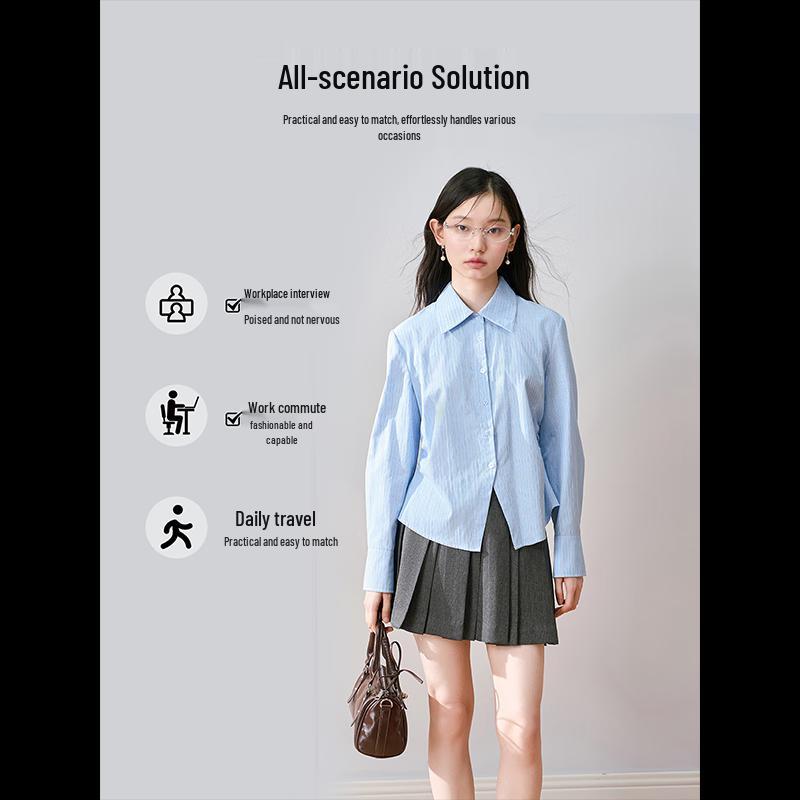 Birdie Miss Women's Long Sleeve Formal Shirt