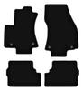 BASIC Black Velour Floor Mats For: Opel Zafira A Minivan (1999-2005)