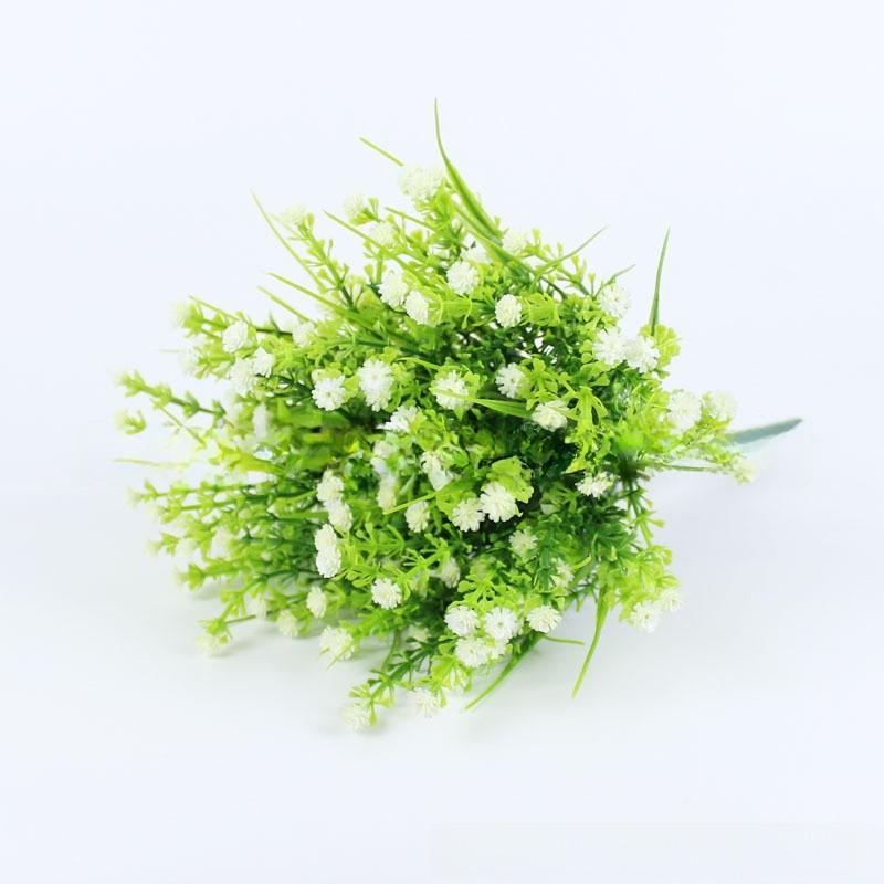 Grass Artificial Spring Gypsophila Paniculata For Patio Garden Decorations Wall