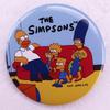 The Simpsons Tinplate Badge Pin