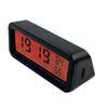 Digital Display Solar-Powered LCD Digital Car Clock Car Thermometer Humidity Gauge  Automotive