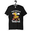 This Chick Is Retired Shirt, Women Retirement T-Shirt, Coworker Retirement Gift, T-shirt,T-shirt, Tank Top, T-shirt