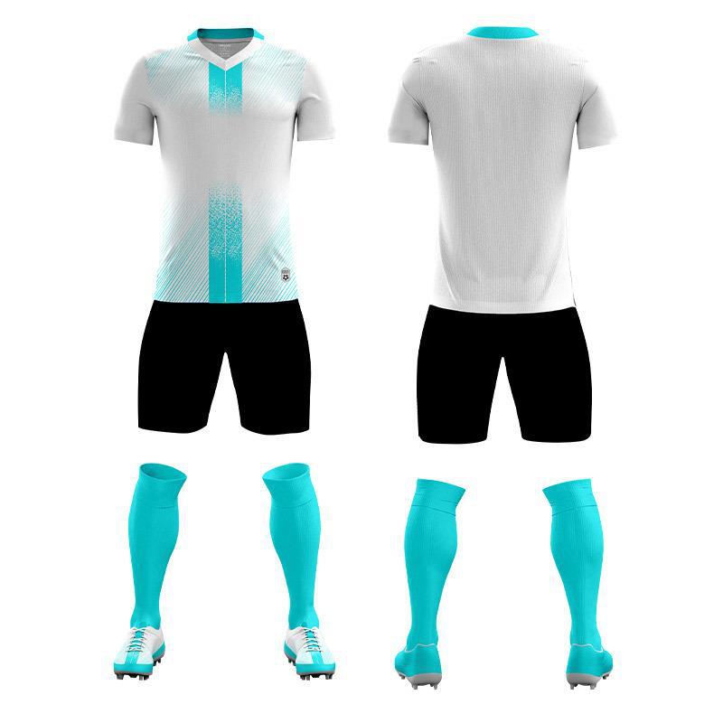 Children'S Football Uniform Set, Male And Female Adult Sports Training Clothing, Short Sleeve Middle Football Uniform