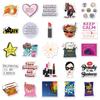 607 Trendy Cartoon Graffiti Stickers: Creative, Waterproof Decorations for Journals, Storage Boxes, and Water Bottles