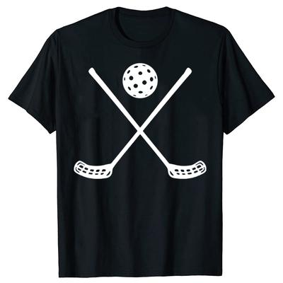 Funny Play Floorball Graphic Tshirts Men Womens Fashion Casual Tshirt 100 Cotton Loose Oversized T Shirt Summer
