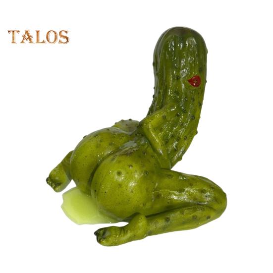 Kimchi Figurine Ornament Compact Design Lightweight Universal Handmade Resin Funny Penis Pickle Desk Decor