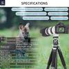 Tripod Camera INNOREL Carbon Tripod Compact SLR Tripod with Ball Head 20KG Maximum Load Capacity Telescopic Working Height Pipe Diameter Panoramic