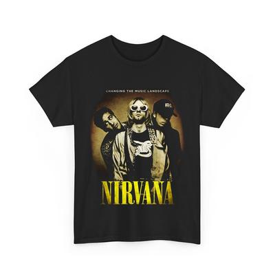 NIRVANA Band T-SHIRT NeverMind Kurt Cobain Tour T-shirt Size S-3XL