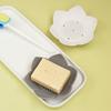Newest Soap Box Lotus Shape Non-slip Portable Silicone for Draining Tray Dish Kitchen Bathroom Accessories 2pc/lot
