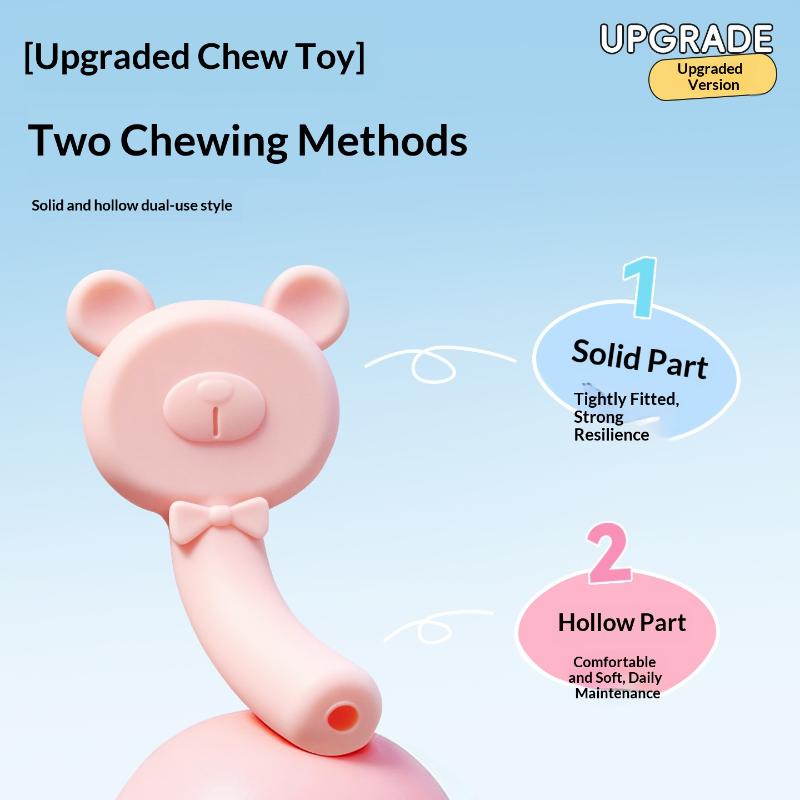 Bear Shape Aligner Chewies Silicone Teeth Stick Bite Teeth Chew Aligners Invisible Braces Aligners Prevent Face Distortion