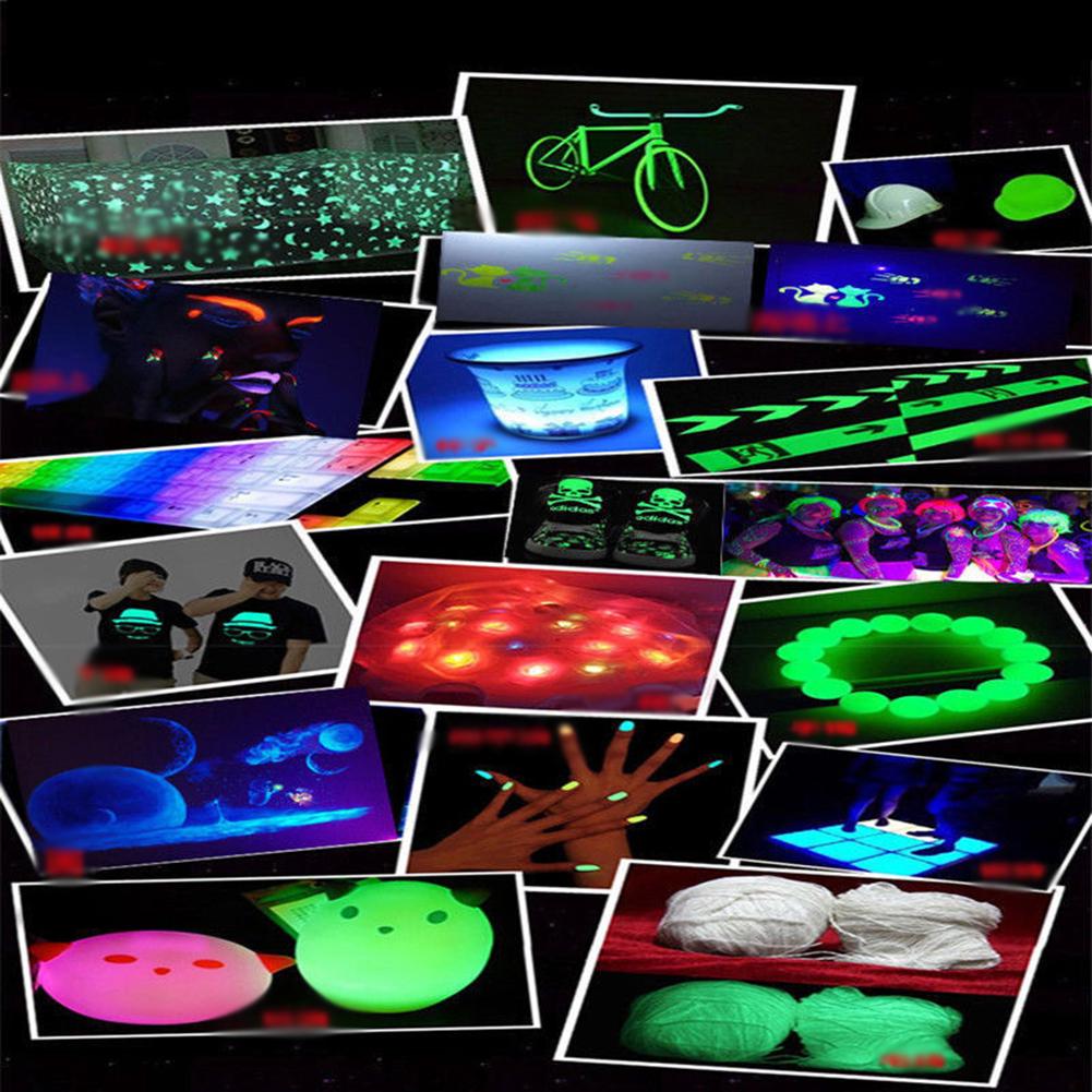 Smart 10g Bright Glow in the Dark Environmental Fluorescent Powder DIY Pigment