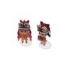 Boy and Girl Lion Dance Doll Chinese Style Lion Dance Ornaments  Cake Decoration