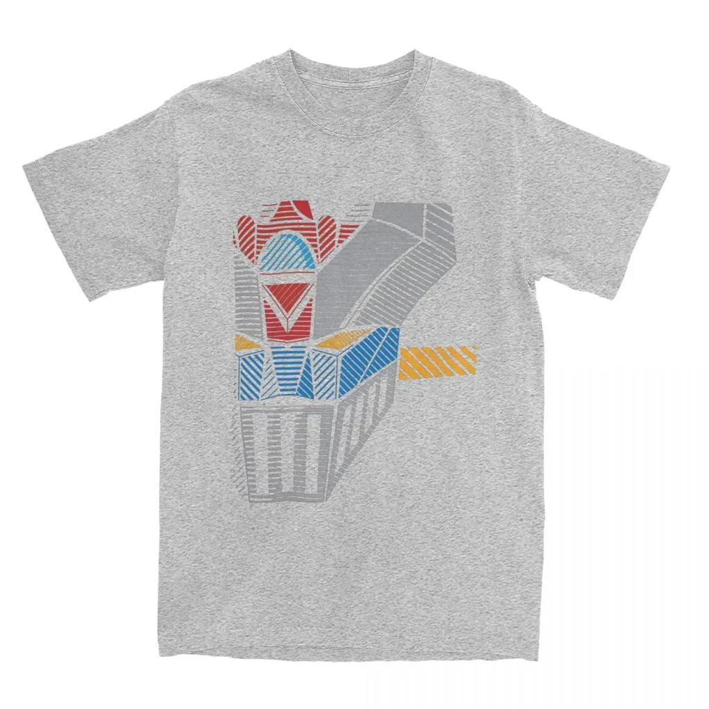Summer Men Women UFO Robot Grendizer Great Shirt Outfit Robots Cartoon Gaiking  T-shirt Clothing Awesome Tees