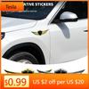 Autoaufkleber Tesla 3D Metallflügel Emblem Auto Seitenmarkierung Fenster Kofferraum Aufkleber Decal Für Tesla Model 3 Roadster Y Bonina Juguete Cyb