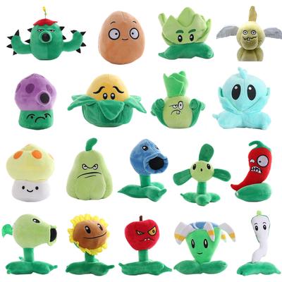 15cm Game PLANTS VS. ZOMBIES PVZ Soft Stuffed Toys Plant Cartoon Soft Plush Dolls Toy Plushie Doll Xmas Gift For Kids