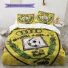 Al Wasl Football Club  Pattern Bedding Quilt Set  Home Decoration  Gift (1 * duvet cover + 2 * pillowcase  without core)