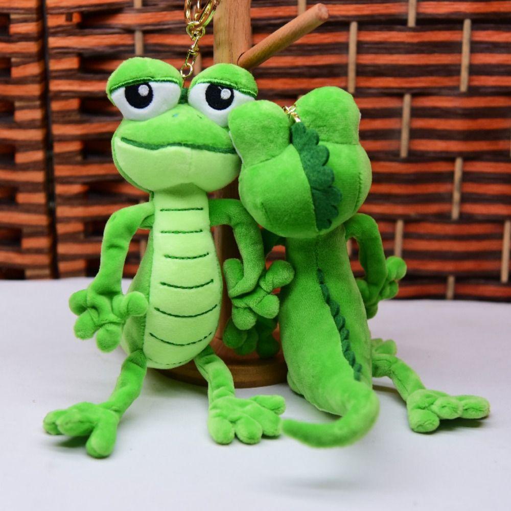 Stuffed Animals Lizard Doll Keychain Bag Pendant Lizard Green Pendant  Jewelry Backpack